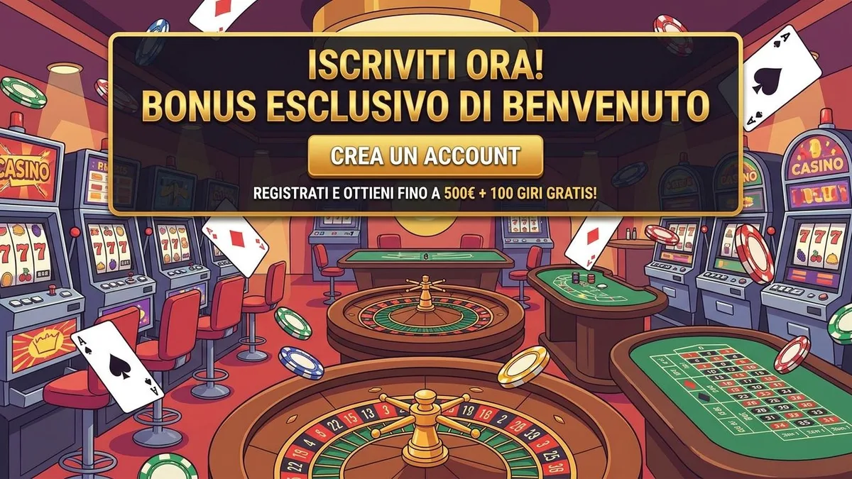 Registrazione con bonus